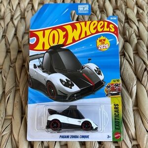 Pagani Zonda Cinque Tooned Exotic Italian Car Hot Wheels Hotwheels 2026 New